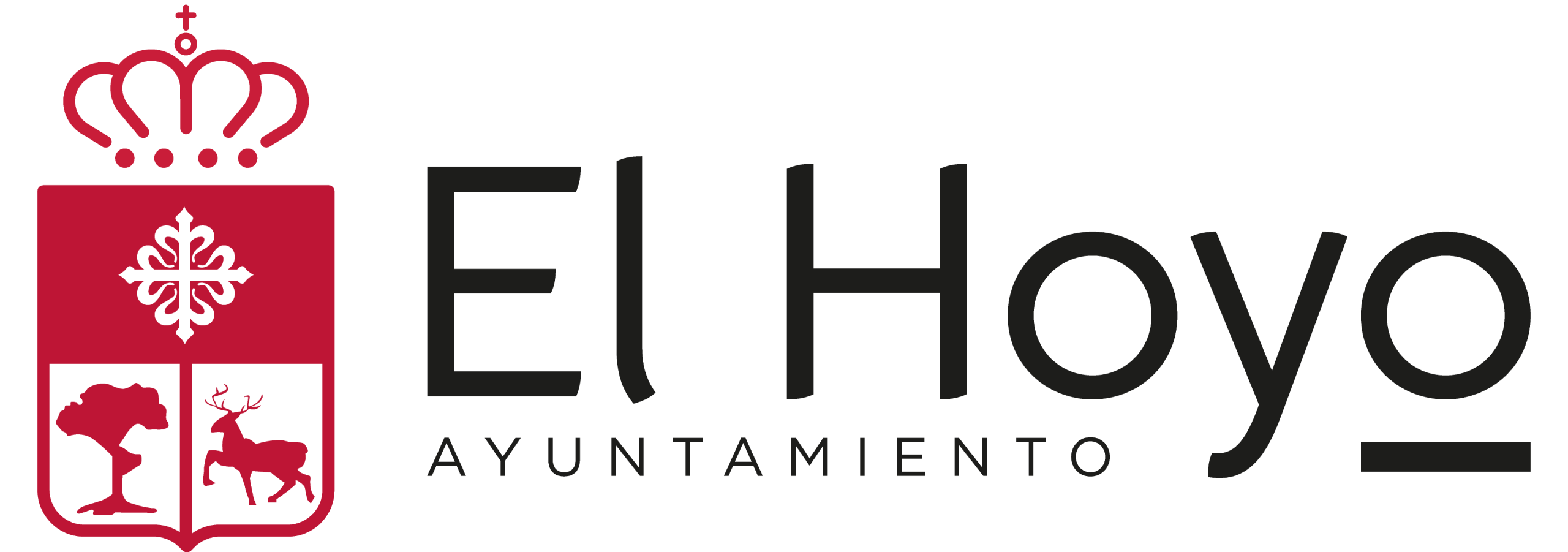 Logotipo del Ayuntamiento de El Hoyo diseñado por Ikonox